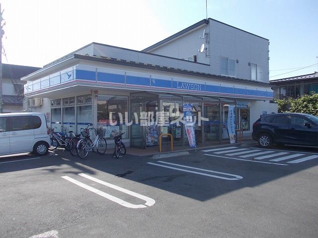 コンビニ　ローソン 弘前撫牛子店（コンビニ）まで518m