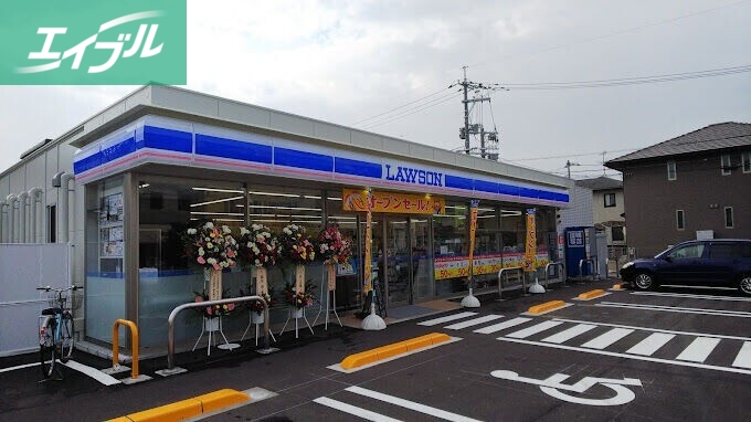 コンビニ　ローソン岡山庭瀬（コンビニ）まで350m