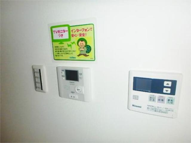 セキュリティ　モニターホン完備