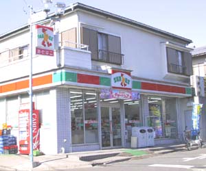 コンビニ　サンクス 六会店（コンビニ）まで714m