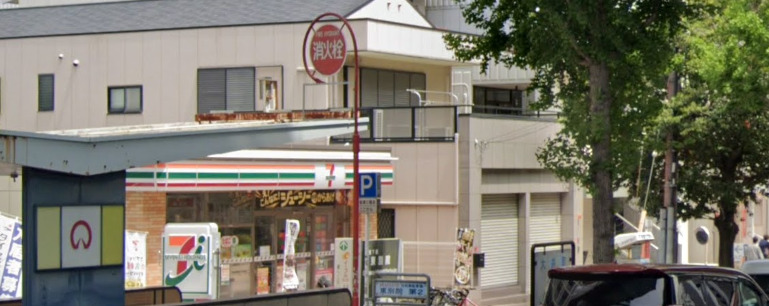 コンビニ　セブンイレブン 名古屋東別院駅北店（コンビニ）まで133m