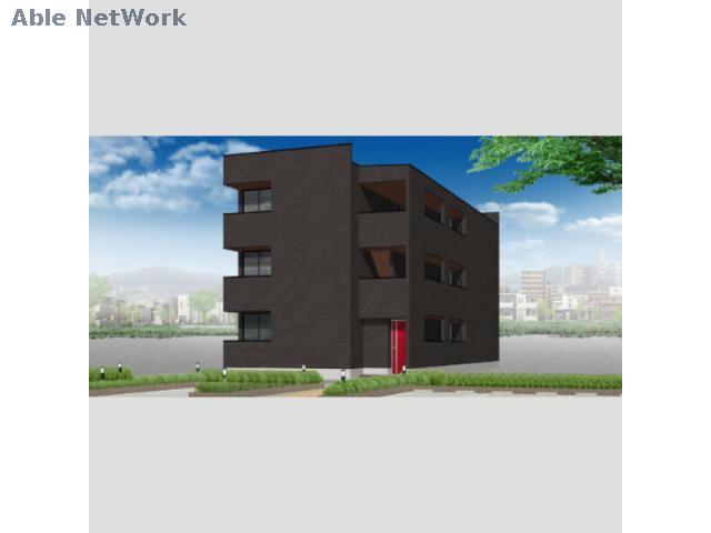 建物外観　完成模型図