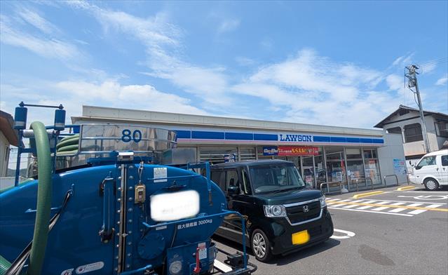 コンビニ　ローソン 倉敷船穂町店（コンビニ）まで336m