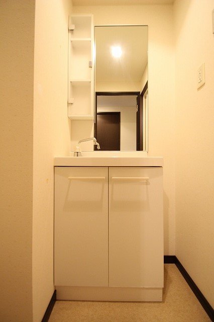 洗面設備　同物件別号室のものです。