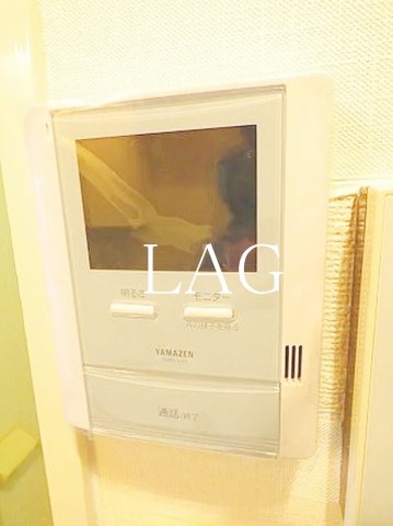セキュリティ　モニター付きインターフォンです。