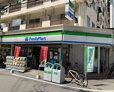 コンビニ　ファミリーマート 淀川図書館前店（コンビニ）まで455m