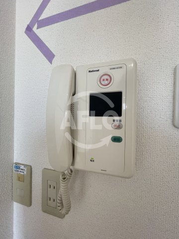 セキュリティ　ビバーチェ鷺洲　TV付モニターフォン