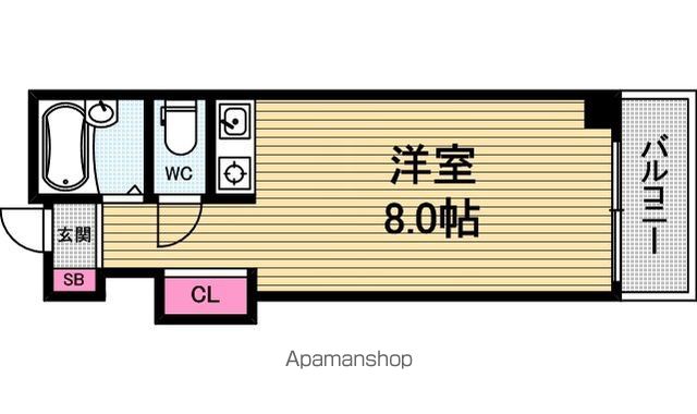 グランドール長堀の間取り写真