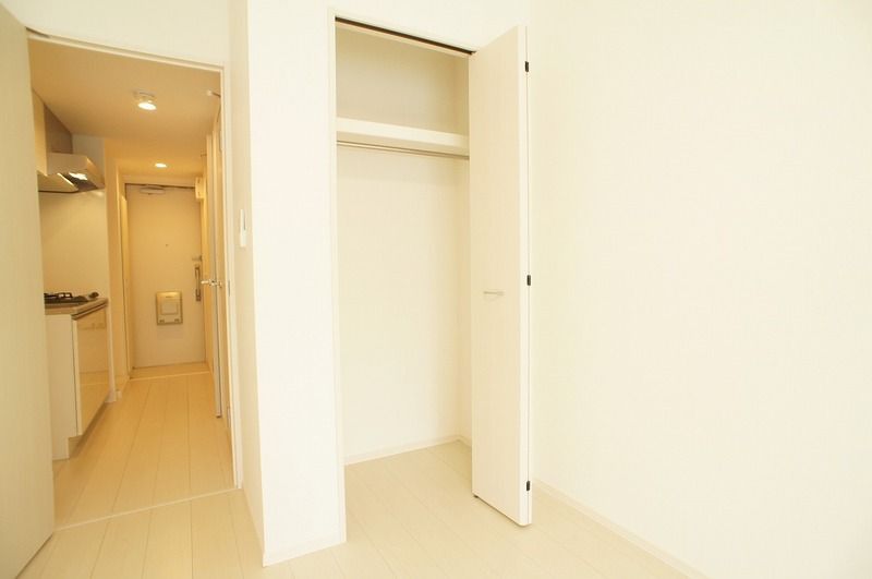 収納　専用のクローゼット部分
