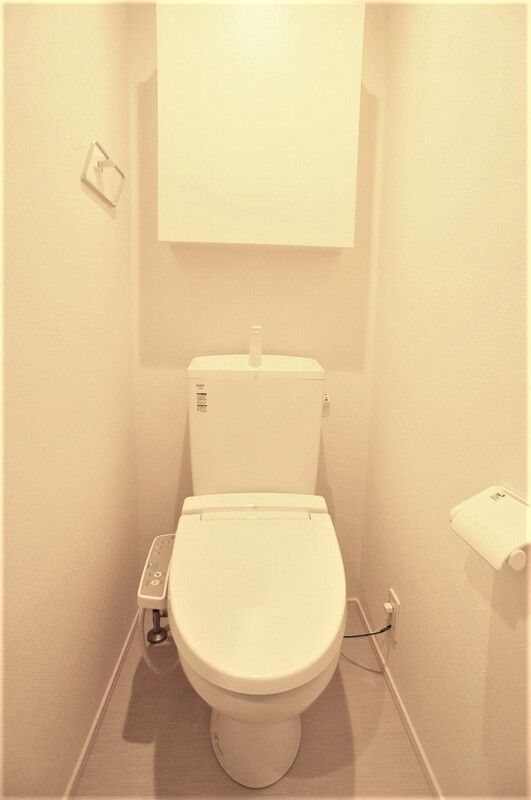 トイレ　ゆったりとした空間のトイレです