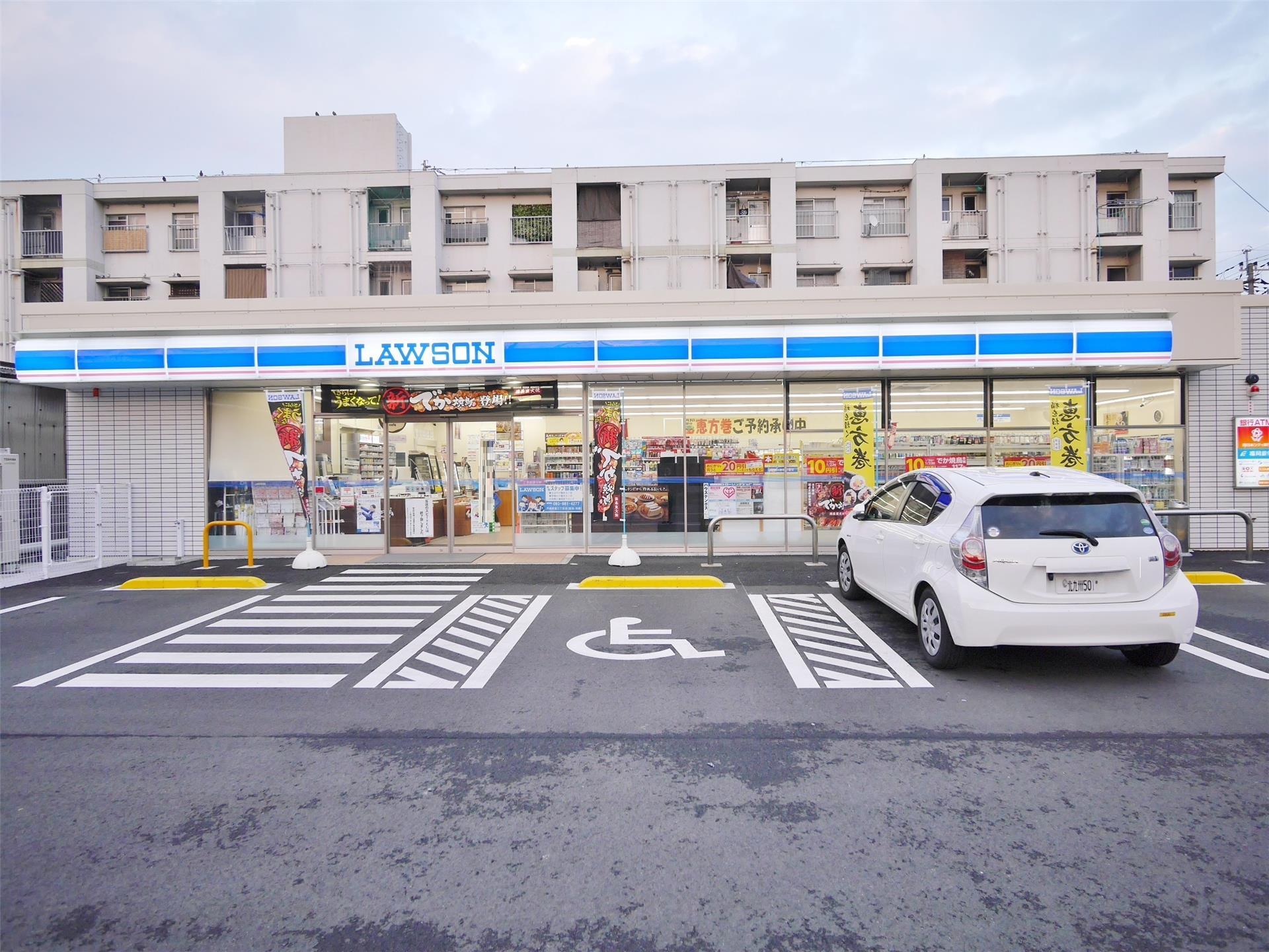 コンビニ　ローソン戸畑夜宮二丁目店（コンビニ）まで1250m