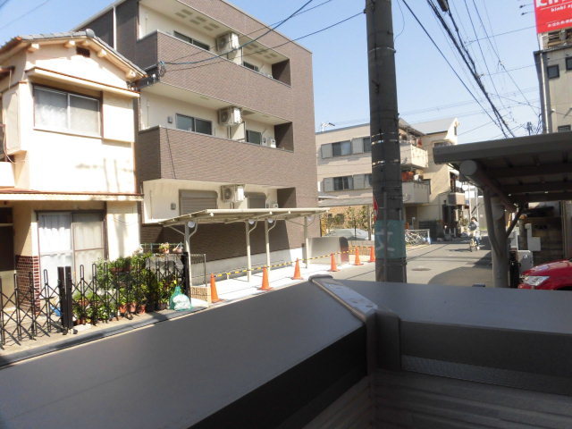 眺望　バルコニーからの景色です