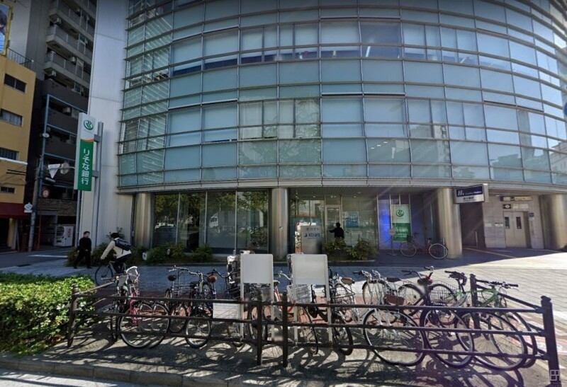 銀行　りそな銀行 ATM なにわ筋出張所（銀行）まで271m