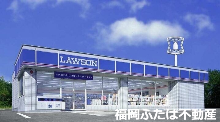コンビニ　ローソン博多住吉四丁目店（コンビニ）まで242m