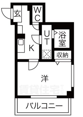 レクシア江坂の間取り写真