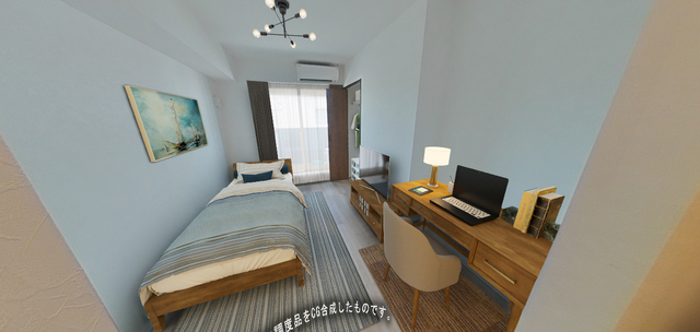 居室・リビング　家具（家電）はＣＧ（イメージ）となります