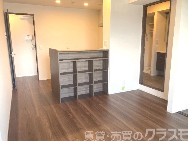 居室・リビング　お話しながらお料理できます♪