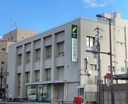 銀行　三井住友銀行粉浜支店（銀行）まで550m