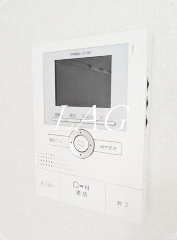 セキュリティ　モニター付きインターホンになります。