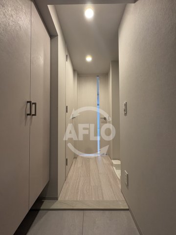 玄関　ルフォンプログレ天満橋マークス　玄関
