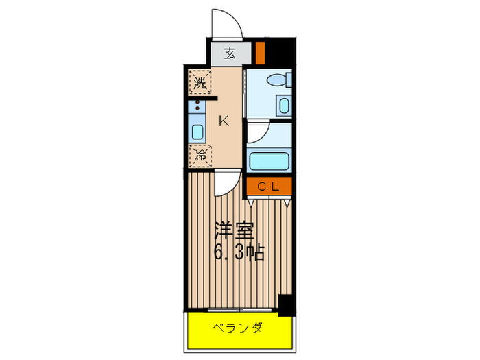 サンフル用賀の間取り写真