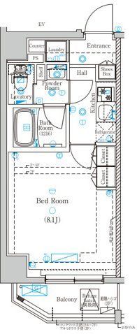 DIPS東十条駅前RESIDENCEの間取り写真
