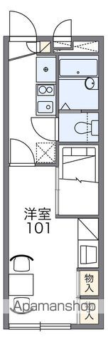 レオパレスアクアタウンの間取り写真