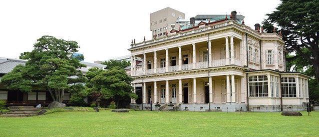 公園　旧岩崎邸（公園）まで202m