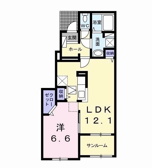 HIKARISU Iの間取り写真