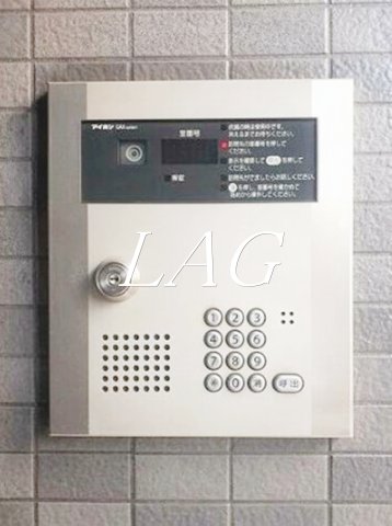 セキュリティ　オートロックです。