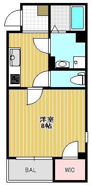 アンプルールフェール戸越の間取り写真