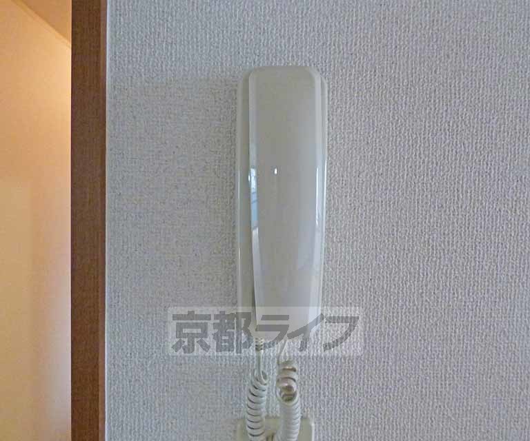 セキュリティ　インターホンです。