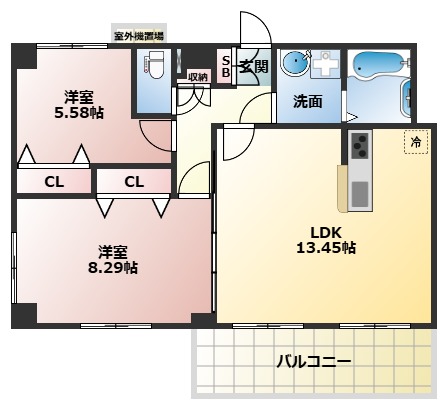 Buds8の間取り写真