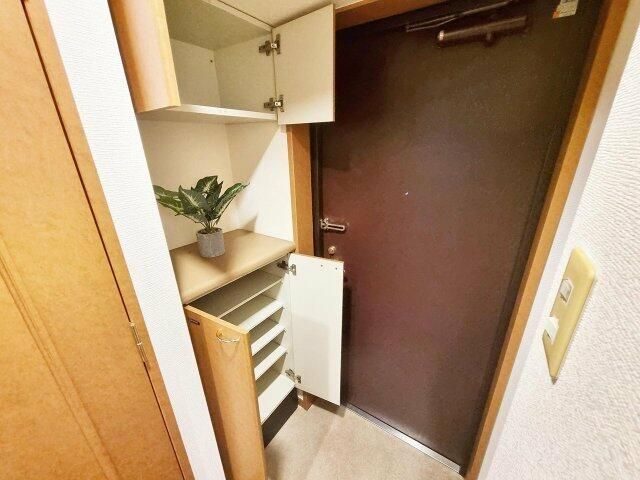 玄関　落ち着いた玄関です