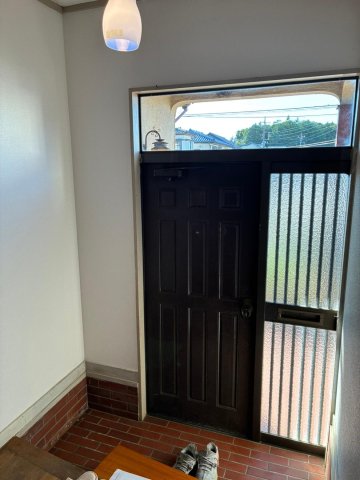 玄関　玄関広々