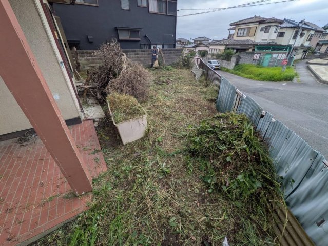 庭　庭も広いです。　※除草対応実施予定