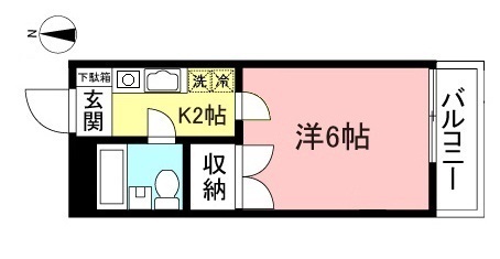 サンパレス第1緑ヶ丘の間取り写真