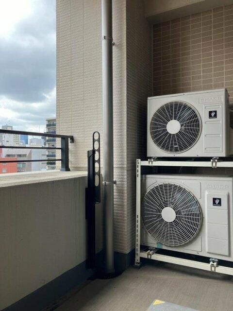 バルコニー　落ち着いた時間を過ごせるバルコニーです