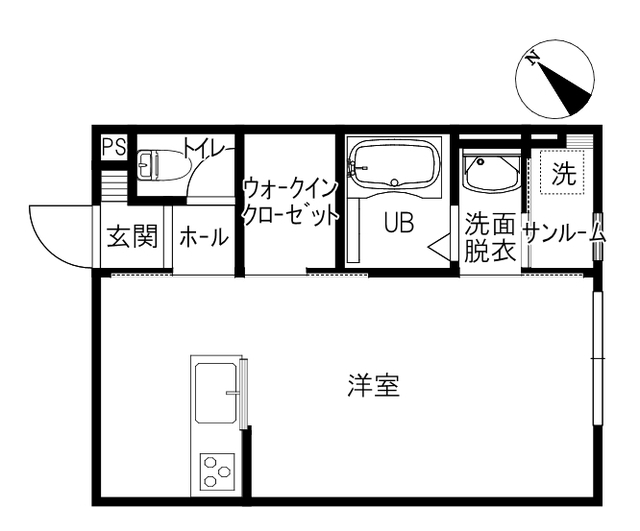 La Cachetteの間取り写真