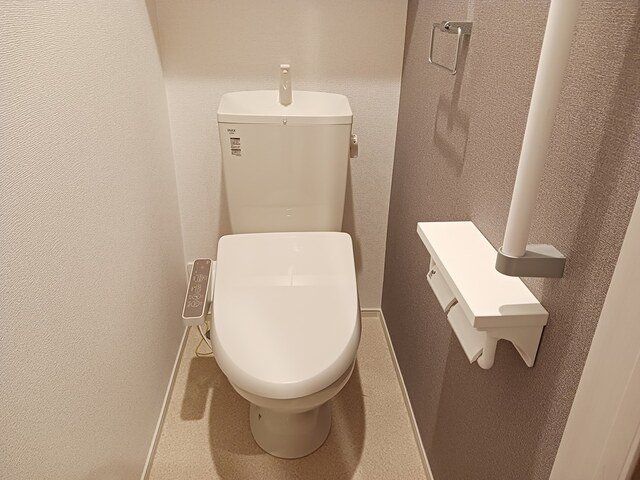 トイレ　トイレもきれいです
