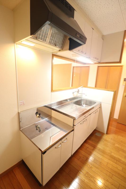 キッチン　カウンターキッチン　2口コンロ設置可