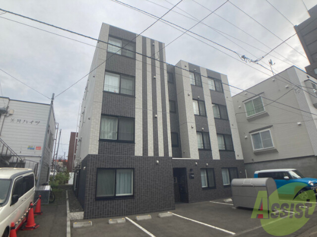 建物外観　札幌市北区北三十七条西「ラメゾン麻生」