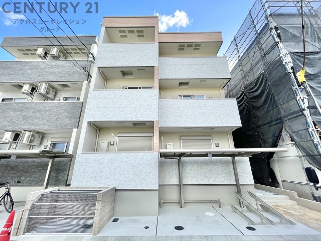 建物外観　オートロック付きで安心です！