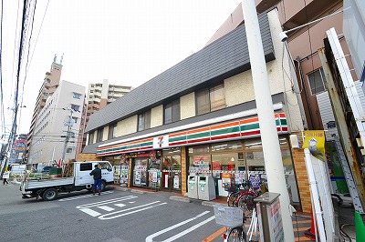 コンビニ　セブンイレブン南蟹屋店（コンビニ）まで450m