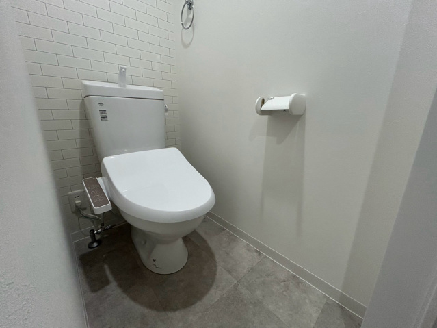 トイレ　ゆったりとした空間のトイレです