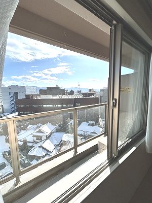 バルコニー　画像は803号室です（参考）