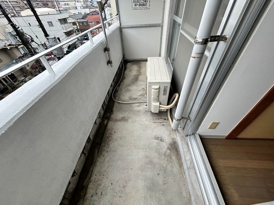 バルコニー　※別号室の写真です。