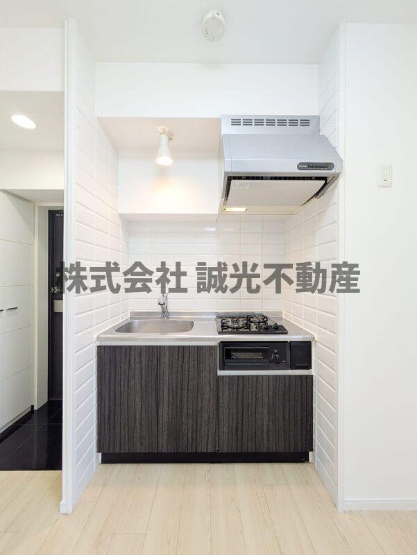 地下鉄箱崎線 呉服町駅 徒歩12分 15階建 築20年のキッチン写真