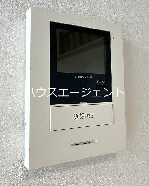 セキュリティ　TVモニターホン付きで安心。