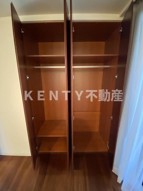 収納　収納のためのスペースです